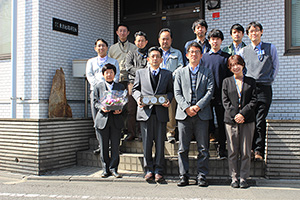 府中本社にて 府中本社にて